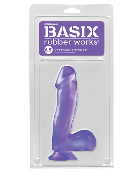 Dr. Skin Plus Girthy 7 in. Triple Density Posable Dildo with Balls Tan