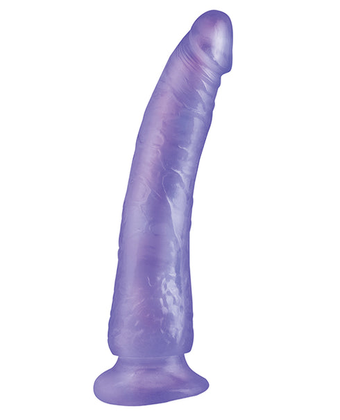Dr. Skin Plus Realistic 6 in. Triple Density Posable Dildo with Balls Tan