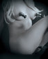 RealRock Realistic 7 in. Straight Dildo With Balls and Suction Cup Beige