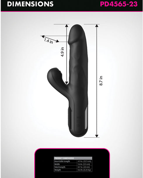 Fantasy X-tensions Elite 6 in. Silicone Extension with Strap & 2 in. Extender Beige