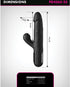 Fantasy X-tensions Elite 6 in. Silicone Extension with Strap & 2 in. Extender Beige