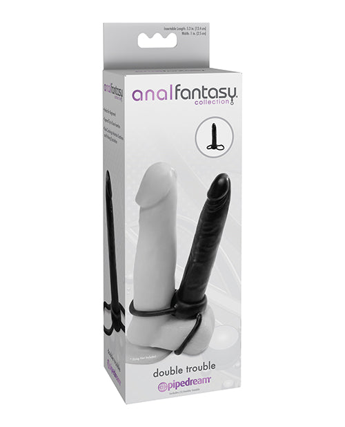 Forto F-22 Liquid Silicone Cock & Ball D-Ring Large Glow