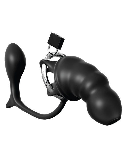Dr. Skin Plus Thick 8 in. Triple Density Posable Dildo Brown