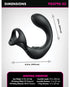 We-Vibe Vector+ Dual Stimulation Prostate Massager Charcoal Black