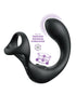 We-Vibe Vector+ Dual Stimulation Prostate Massager Charcoal Black
