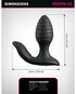 Fantasy X-tensions Elite 7 in. Silicone Extension with Strap & 3 in. Extender Brown