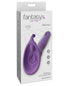 Dillio Platinum Collection Slim Seven 7 in. Silicone Dildo Purple
