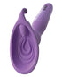 Dillio Platinum Collection Slim Seven 7 in. Silicone Dildo Purple