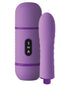 Dillio Platinum Collection Slim Seven 7 in. Silicone Dildo Teal