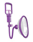 RealRock Crystal Clear 4.5 in. Anal Plug Blue