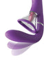 FemmeFunn Ultra Wand Mini Rechargeable Flexible Textured Silicone Vibrator Pink