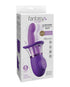Fantasy X-tensions Elite Uncut 7 in. Open-Ended Silicone Enhancement Sleeve Beige