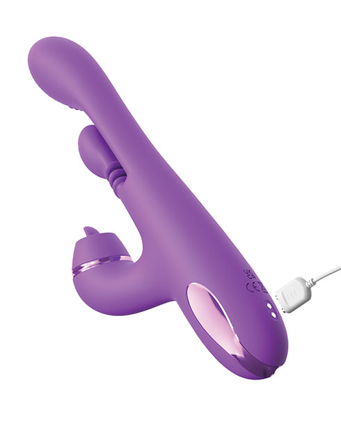 Fantasy X-tensions Elite Uncut 7 in. Open-Ended Silicone Enhancement Sleeve Tan