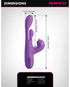 Fantasy X-tensions Elite Uncut 7 in. Open-Ended Silicone Enhancement Sleeve Tan
