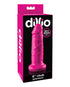 RealRock Realistic 7 in. Curved Dildo With Suction Cup Beige