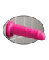 RealRock Realistic 7 in. Curved Dildo With Suction Cup Beige