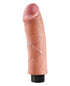 RealRock Realistic 6 in. Curved Dildo With Balls and Suction Cup Tan