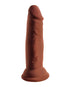 RealRock Glow in the Dark Double Dong 12 in. Dual-Ended Dildo Neon Green