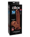 RealRock Crystal Clear Slim 8 in. Dildo Clear