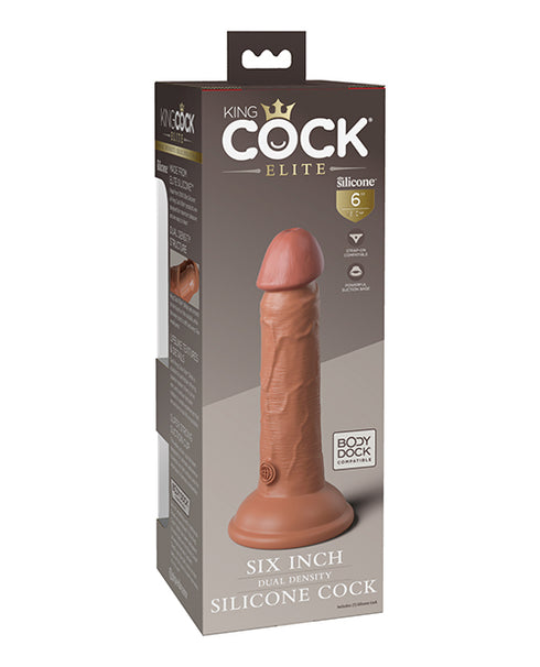 Curve Toys Jock Dual Density 8 in. Silicone Dildo with Suction Cup Light