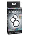 B Yours Diamond Gleam 7 in. Dildo with Balls Clear