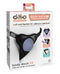 RealRock Crystal Clear Double Dong 13 in. Dual-Ended Dildo Clear