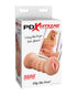 Dr. Skin Plus Realistic 7 in. Triple Density Posable Dildo Beige