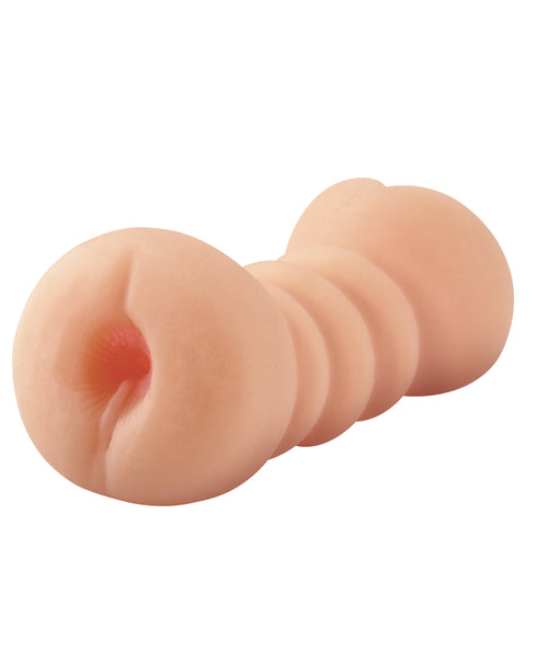Dr. Skin Plus Realistic 7 in. Triple Density Posable Dildo Beige