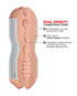 Strap-On-Me Rechargeable Remote-Controlled Multi Orgasm Bendable Strap-On Night Blue XL