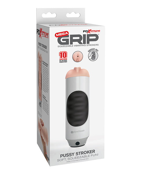 PDX Plus EZ Bang Torso Dual Entry Masturbator Brown
