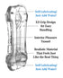 Oxballs Muscle Bandit Slimmest Muscle Cocksheath Clear