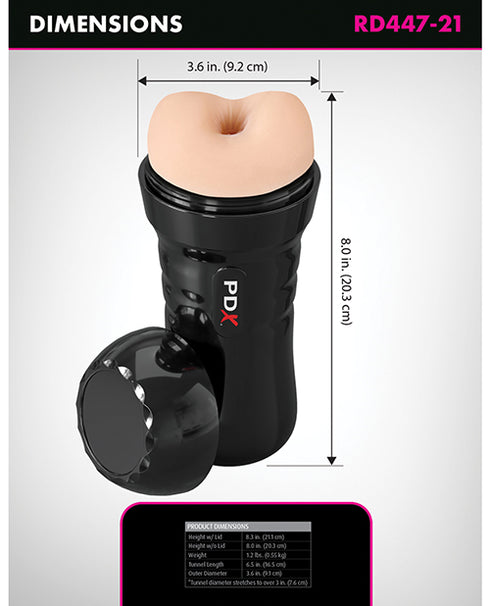Fantasy X-tensions Elite 9 in. Silicone Mega Extension Sleeve 3 in. Vibrating Brown