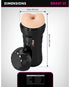 Fantasy X-tensions Elite 9 in. Silicone Mega Extension Sleeve 3 in. Vibrating Brown