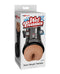 Fantasy X-tensions Elite Uncut 7 in. Open-Ended Silicone Enhancement Sleeve with Strap Tan