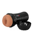 Fantasy X-tensions Elite Uncut 7 in. Open-Ended Silicone Enhancement Sleeve with Strap Tan