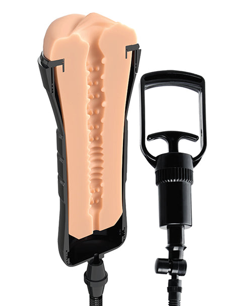 Gender X Double Fantasy Dual Entry Stroker Clear