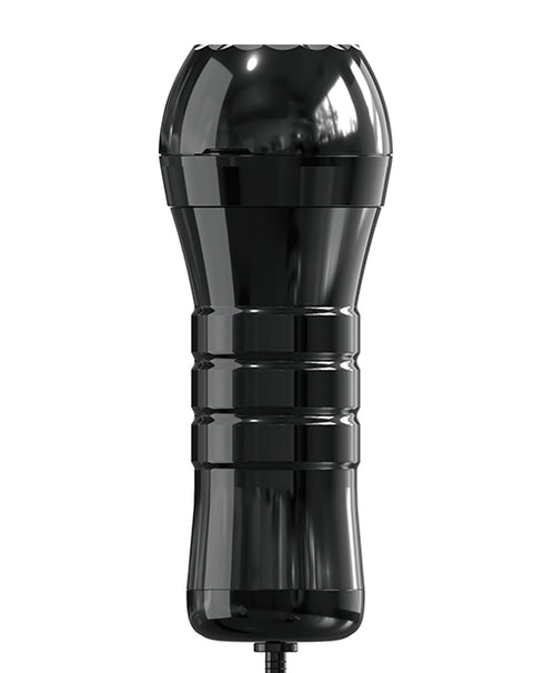 Strap-On-Me Hybrid Collection Switch Plug-In Realistic Dildo Dual-Ended Black Large