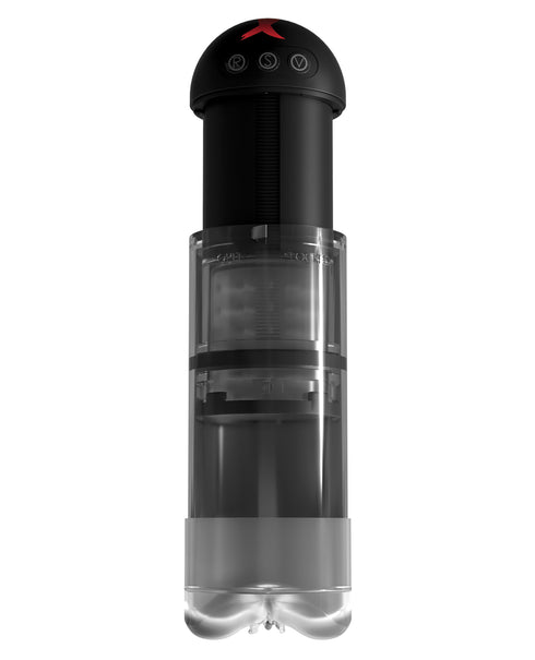 Dr. Skin Plus Thick 9 in. Triple Density Posable Dildo Brown