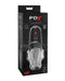 Oxballs Morphhole-1 Gaper Plug Small Black Ice