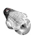 Oxballs Morphhole-1 Gaper Plug Small Black Ice