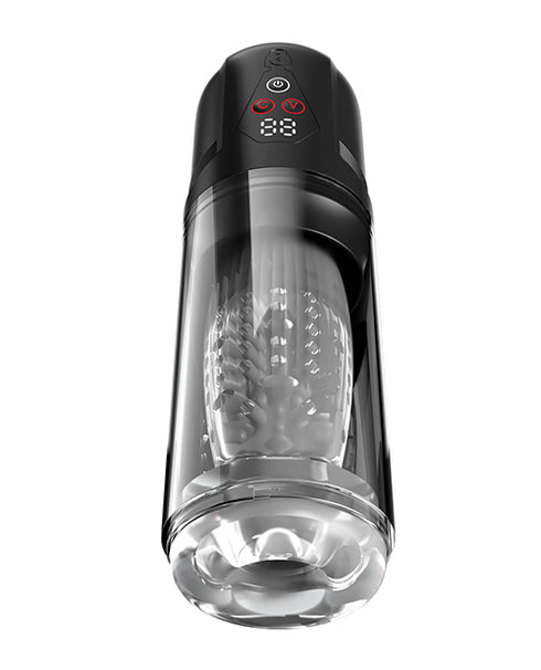 Oxballs Morphhole-2 Gaper Plug Large Black Ice