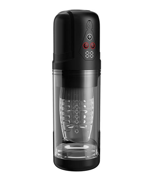 Oxballs Morphhole-2 Gaper Plug Large Black Ice