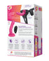 Zero Tolerance Bell Ringer Rechargeable Vibrating Flicking Silicone Cockring Black