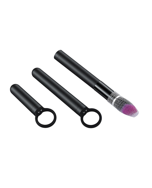 FemmeFunn Klio Rechargeable Silicone Triple Action Thumping Rabbit Vibrator Turquoise