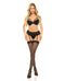 Fetish Fantasy Series 7 in. Hollow Strap-On with Balls Beige/Black