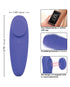 Luv Inc. Cr82: Cone Ring Luv Plug Metallic Blue
