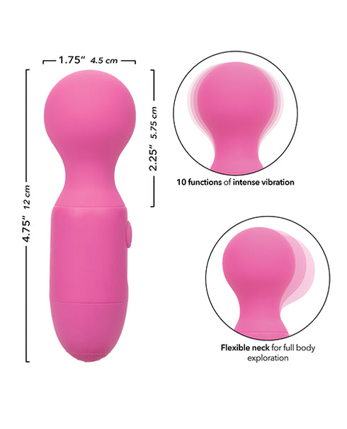RealRock Wireless Rechargeable Remote Control LED Vibrating 8 in. Dildo with Balls Clear