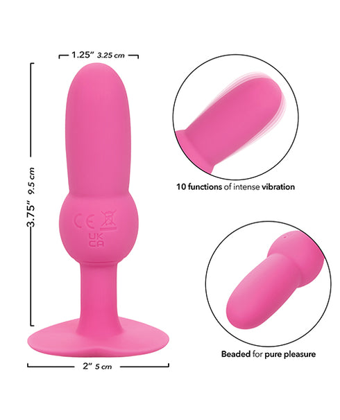 VIVE Mimi Rechargeable G-Spot Vibrating and Tapping Rabbit Pink