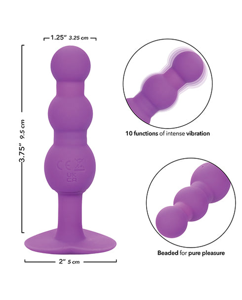 VIVE Pallina Rechargeable G-Spot and Tapping Beads Clit Stimulator Blue