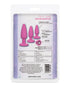 Honey Play Box Gem Pressure Sensing App-Controlled Twin Balls Rabbit Purple